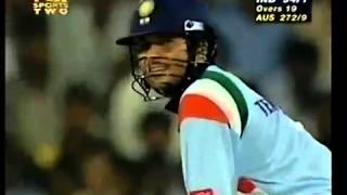 Sachin Tendulkar vs shane warne 1998 134 runs Australia [upl. by Bluefield827]