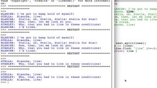 Processing Text in Python [upl. by Lupiv]