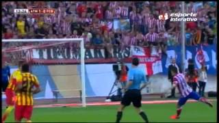 Atlético de Madrid 1x1 Barcelona  Supercopa da Espanha 2013  PRIMEIRO GOL DO NEYMAR [upl. by Elden]