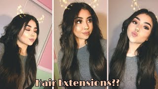 Bellami Hair Extensions UnboxingFirst Impression [upl. by Coco15]