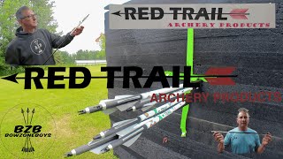 NEW Product review  Unique Size 27 Shafts Red Trail Archery Products [upl. by Aivatal]