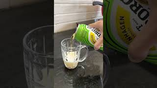 TUBORG Premium Beer Strong  Pouring TUBORG Beer in Mug ASMR  TUBORG Strong Beer Price in Goa [upl. by Shelburne308]