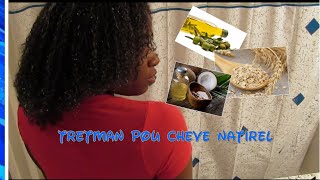 Tretman avek avwan pou cheve natirel [upl. by Ruth421]