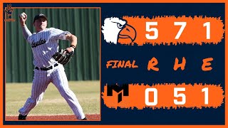 CarsonNewman Baseball CN 5 Milligan 0 Highlights 2122 [upl. by Ebner265]