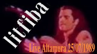 Litfiba  Live Altamura 25071989 [upl. by Ecinnahs]