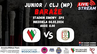 JUNIOR  CLJ MP U20 UKS ZAGŁĘBIE SOSNOWIEC VS JKH GKS JASTRZĘBIE [upl. by Lovato]