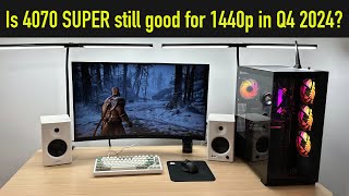 Can You Play the Latest Games at 1440p in Q4 2024 on the RTX 4070 SUPER [upl. by Imar]