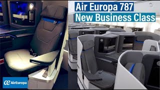 Air Europa 787 NEW Business Class [upl. by Inilahs]