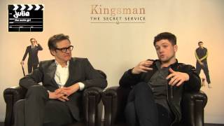 Interview Kingsman The Secret Service Colin Firth [upl. by Miner560]