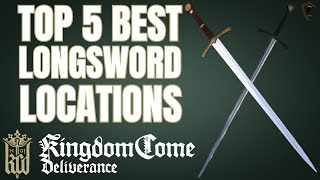 KCD  Top 5 Best Longswords Location Guide [upl. by Nhor]