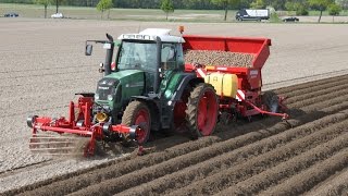 GRIMME front cultivator amp GL 44 T  potato planter amp front cultivator [upl. by Ojok271]