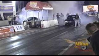 Ron Vances Chevelle at Milan Dragways No ET [upl. by Ennovyhc]