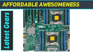 Supermicro MBDX10DAIO DP HASWELL MBD LGA2011 SATA The Ultimate Xeon Powerhouse [upl. by Kinsman]