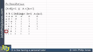 Associative Law 1 of 2 [upl. by Hagood]