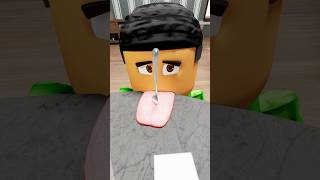 FAKE TONGUE PRANK ON PARENTS roblox shorts  The Prince Family Clubhouse [upl. by Flemings]