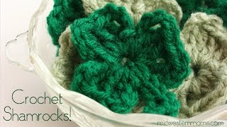 How to Crochet A Shamrock [upl. by Gala]