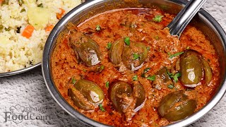 Brinjal Gravy Side Dish For Biryani Brinjal Curry [upl. by Burk]