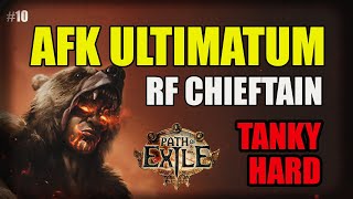 POE 325 🔥Righteous Fire Chieftain Build🔥 ULTIMATUM STRATEGY 🤑 CHEAP AND PROFIT  Path Of Exile [upl. by Ytteb]