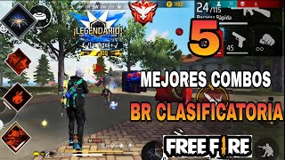 5 MEJORES COMBO DE HABILIDADES PARA CLASIFICATORIA EN FREE FIRE [upl. by Patricio552]