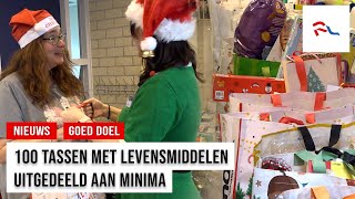 Jugon Dordrecht deelt levensmiddelen uit aan minima [upl. by Jamila]