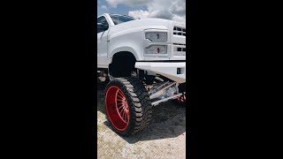 Its Huge Lifted Trucks on Amani OffRoad Wheels [upl. by Roi700]