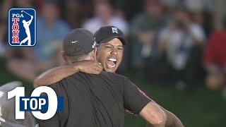 Tiger Woods’ top 10 shots at Bay Hill [upl. by Oriel347]