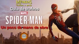 Marvels SpiderMan  Trofeo Un poco de mano de obra Resolver los Proyectos opcionales fácil [upl. by Mitch]