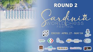 Sardinia World Chess Festival  Round 2 [upl. by Sakmar]