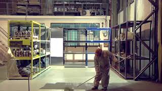 Time lapse Kaizen blitz Officina Segmenti [upl. by Brinna]