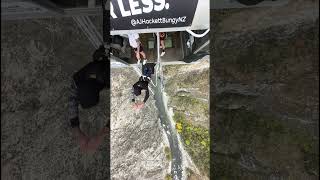 Jump at Highest Bungy JUMP ajhackettbungyqueenstownb6805 🤩🤩 [upl. by Garate]