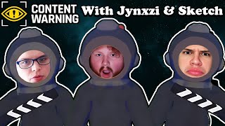 Content Warning with the Boys Jynxzi and Sketch [upl. by Arodoeht]