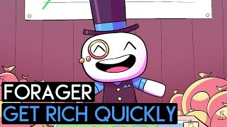 How to quickly earn a TRILLION COINS in Forager  Forager Guide [upl. by Beitz]