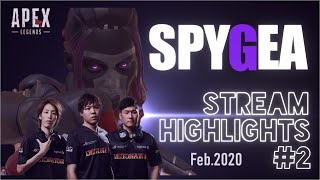 SPYGEA Stream Highlights 2 ApexLegends [upl. by Sackman480]