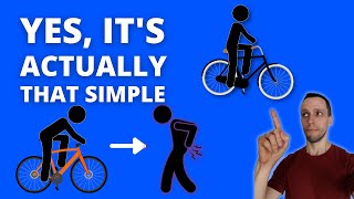 How To ACTUALLY Get Comfortable On Your Bicycle [upl. by Penland455]