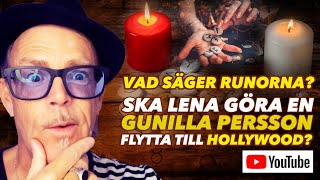 Skall Lena göra en GUNILLA PERSSONampFLYTTA till HOLLYWOOD Spå dig i runor – Nordens Tarot Episode 6 [upl. by Desberg]