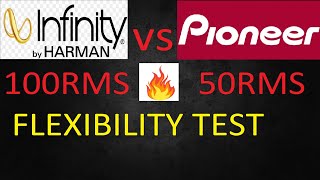 Infinity Reference X REF9603ix VS Pioneer TSR6951S FLEXIBILITY TEST [upl. by Swann]