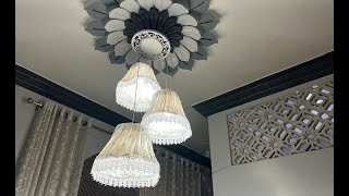 DIY Diwali Lamp for Home Decor Ceiling Lamp [upl. by Tigges]