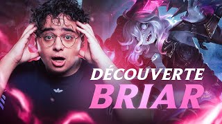 DECOUVERTE DE BRIAR LE NOUVEAU CHAMPION DE LOL SUR LE PBE [upl. by Pytlik529]