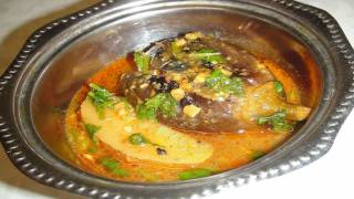 Ringan Ravaiya Video Recipe or Baingan Bharwa  Bharela Baingan Masala stuffed baby eggplant [upl. by Akinorev]