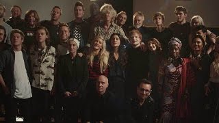 Band Aid 30  Do They Know It’s Christmas Lyrics New Song 2014 Music Review Video auf Deutsch [upl. by Alidus396]