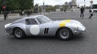 Ferrari 250 GTO driving in Paris [upl. by Griffiths17]