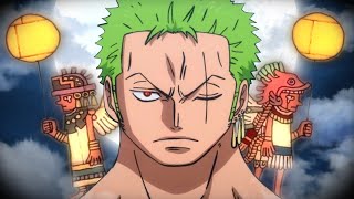 LHISTOIRE COMPLÈTE DE ZORO SHIMOTSUKI LE DIEU DES LAMES ET LORIGINE DES LUNARIAS  One Piece 1023 [upl. by Nnylecoj]