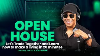 Open House  Watch and Trade the Open Live with Oliver Velez [upl. by Aihsital]