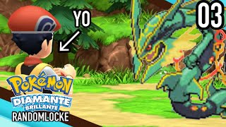 Pokémon DB Randomlocke EP3  UN ENTRENADOR ME SACA ESTE POKÉMON [upl. by Atlante]