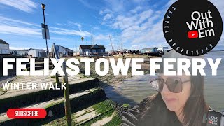 Felixstowe Ferry  a walk by the sea in stunning Suffolk [upl. by Leugimsiul]