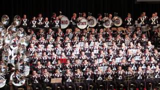 Ohio State Marching Band 2013 Concert Eternal Father The Navy Hymn 11 10 2013 [upl. by Ynneb]