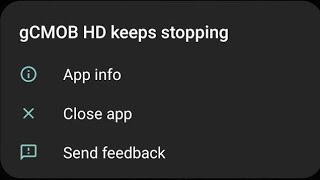 how to fix gcmob hd keeps stopping problem 2024  gcmob keeps stopping [upl. by Ramedlav825]