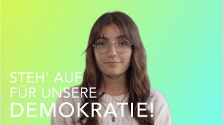 Steh auf für unsere Demokratie Kurzfilm der Pforzheimer Gymnasien [upl. by Akeim371]