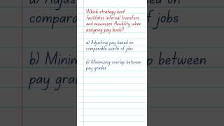 Day 5 of One SHRM Practice a Day Until Your Exam shrm hrsummit hrmentorship knowledgequestions [upl. by Yatnohs]