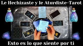 LE HECHIZASTE Y LE ATURDISTE 🔮 ESTO ES LO QUE SIENTE POR TI 💙 💙 LECTURA DE TAROT AMOR 💙 💙 [upl. by Burgwell]